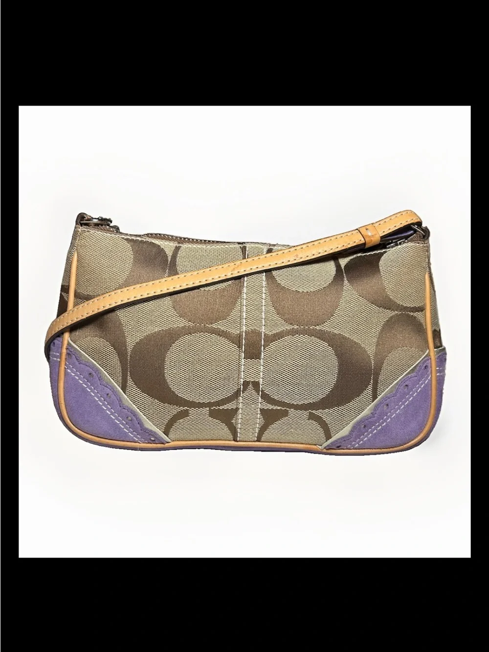 Coach Ltd. Ed. Signature Fish & Coral Appliqué Demi Hand Bag 2005 Style: (#1491)